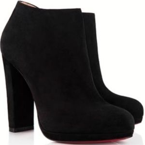 Louboutin Rock and Gold booties RETAIL 995